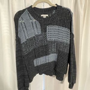 American Eagle PatchWork Sweater